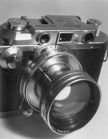  - Leica IIIa, objectif
